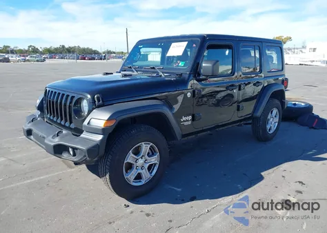 2020 Jeep Wrangler Unlimited Sport S 4X4 from USA, damaged, VIN 1C4HJXDN7LW299597